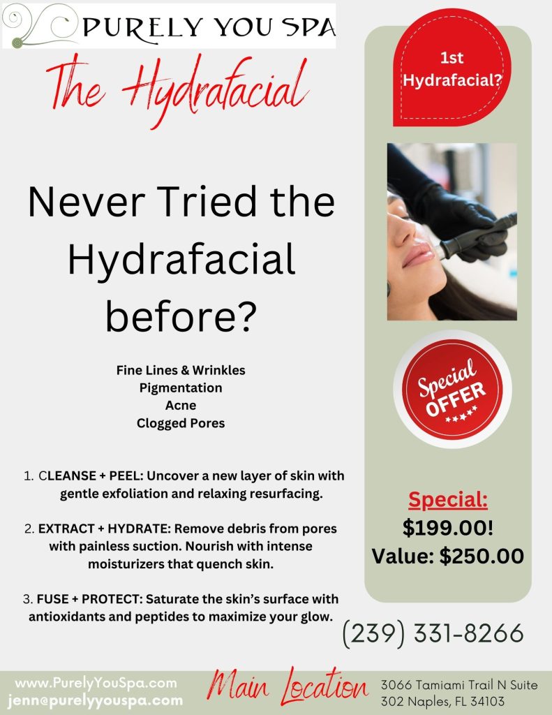 If you have never tried the hydrafacial before...it is time!