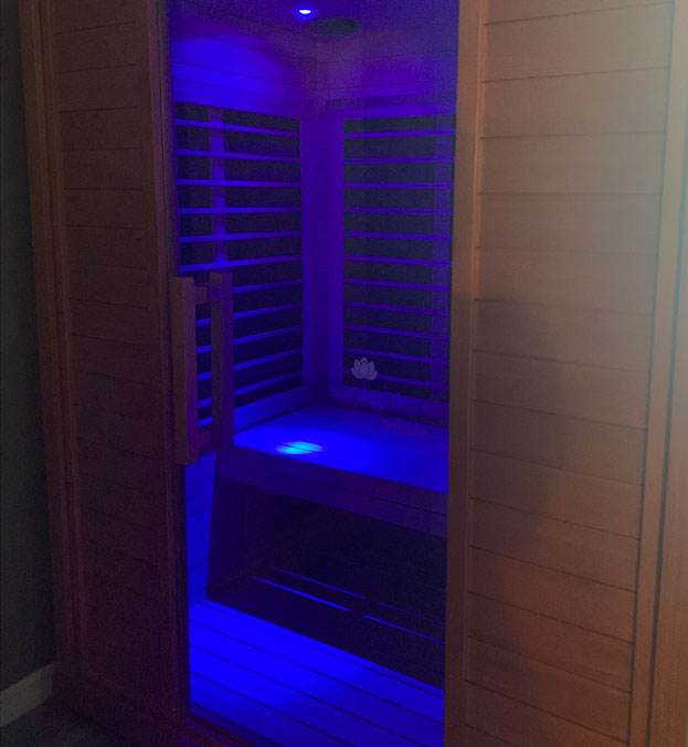 Infrared Sauna at Purely You Spa